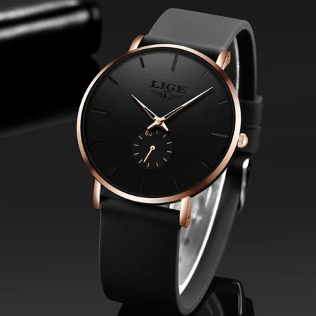 New Fashion Watches Top Brand Luxury Sport Waterproof Simple Ultra-Thin Watches